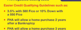 What disqualifies an FHA loan?